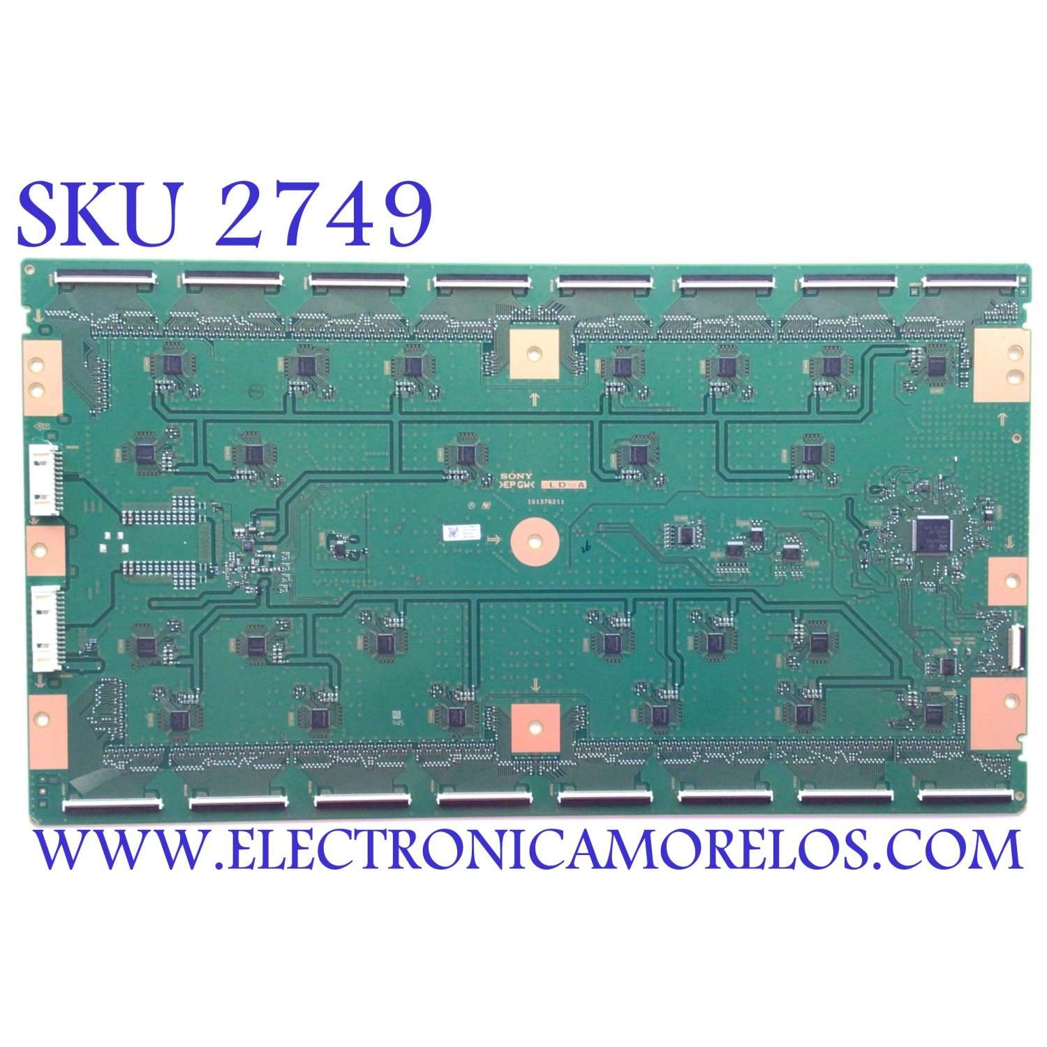 LED DRIVER PARA TV SONY BRAVIA / NUMERO DE PARTE A5041950A / 101376211 / A-5041-950-A / 1-013-762-11 / 22LD768A2 / PANEL YDCS085MDU02 / DISPLAY T850QVN03.L / MODELO XR-85X95K / XR85X95K